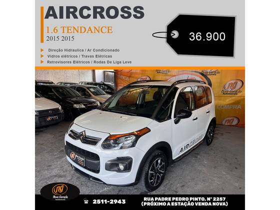 CITROËN AIRCROSS 1.6 TENDANCE 16V FLEX 4P MANUAL